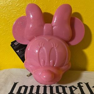Loungefly Disney100 Minnie Mouse Classic Glitter Figural Crossbody